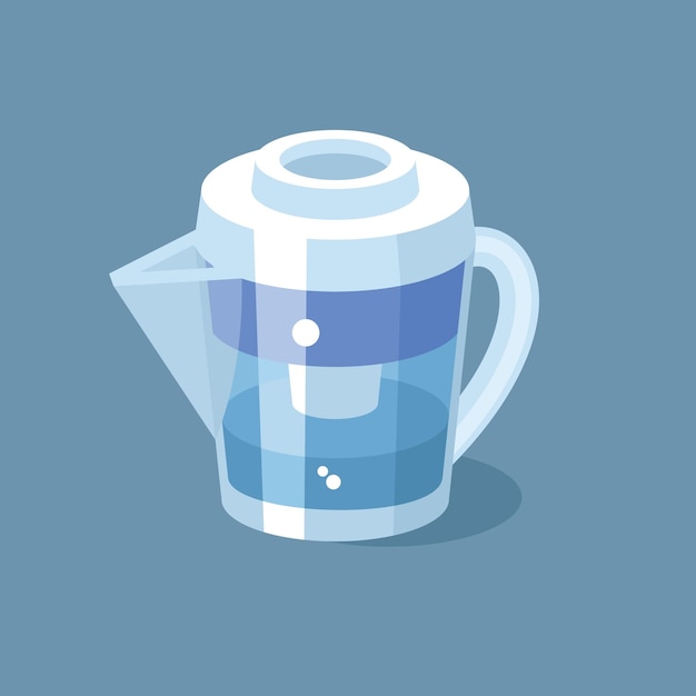 Vector Image Of A Water Jug Isolated On Transparent Background