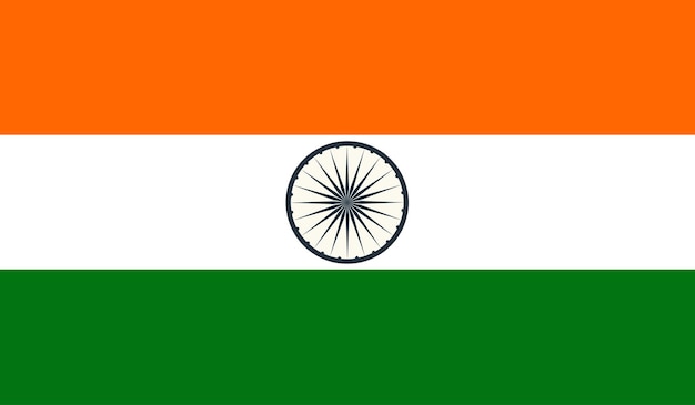 Vector of India Flag