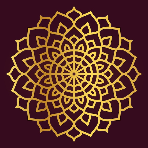 Vector indian mandala design