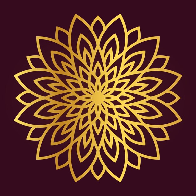 Vector indian mandala design