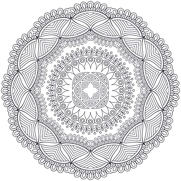 Vector indian mandala