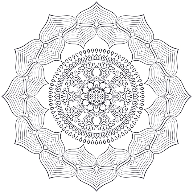 Vector indian Mandala