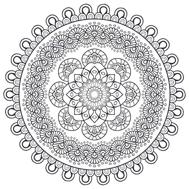 Vector indian Mandala