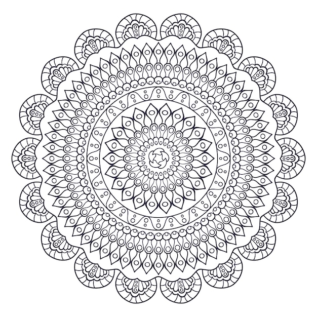 Vector indian Mandala