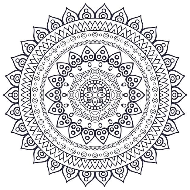 Vector vector indian mandala