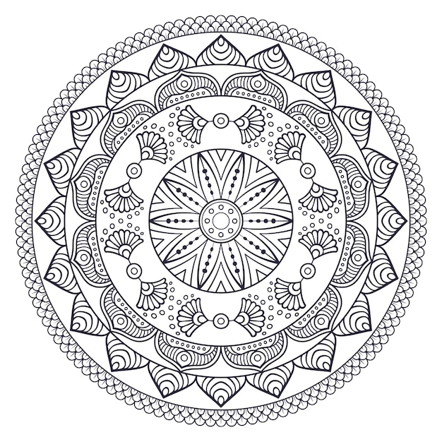 Vector indian Mandala