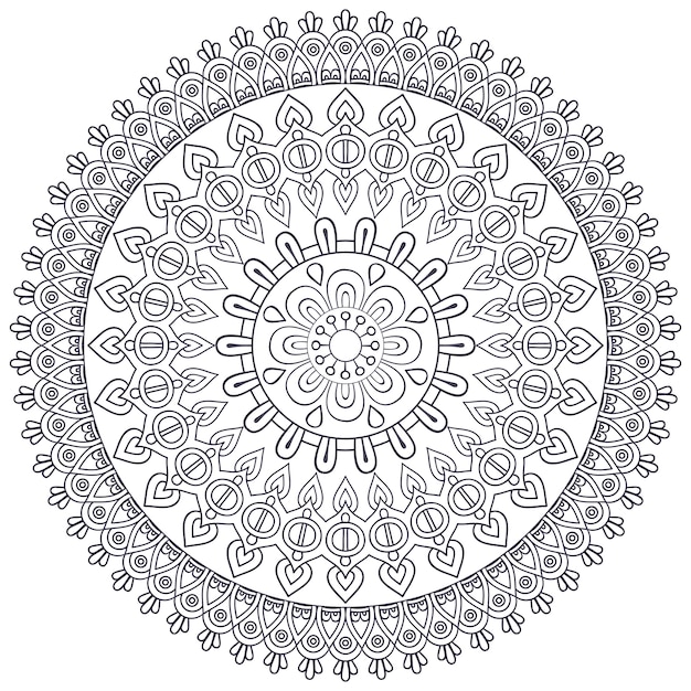 Vector indian mandala