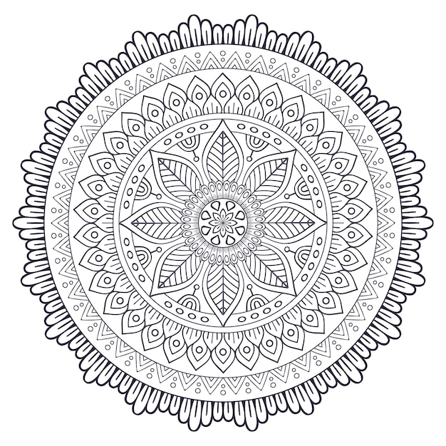 Vector indian Mandala