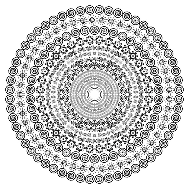 Vector indian mandala
