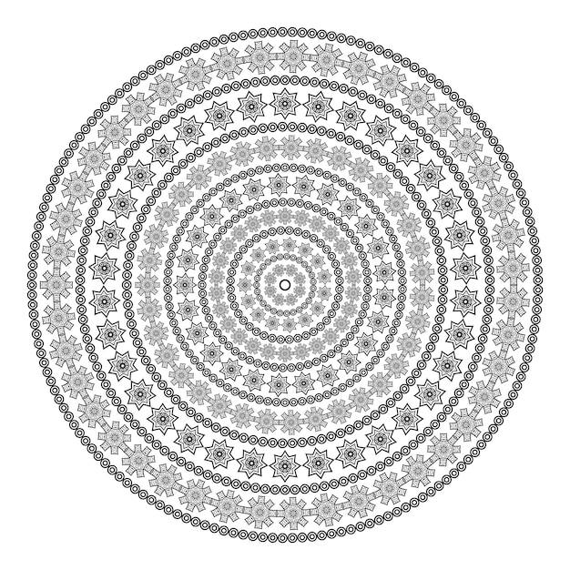 Vector vector indian mandala