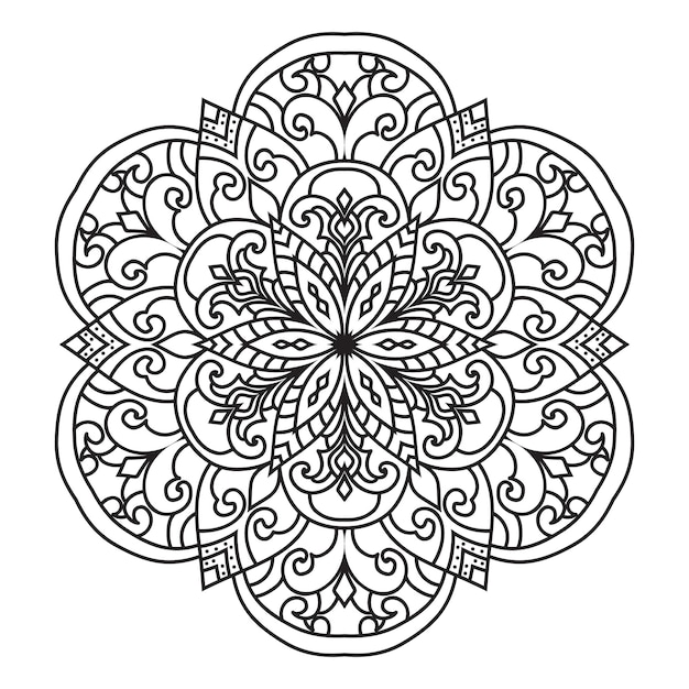 Vector Indian mandala