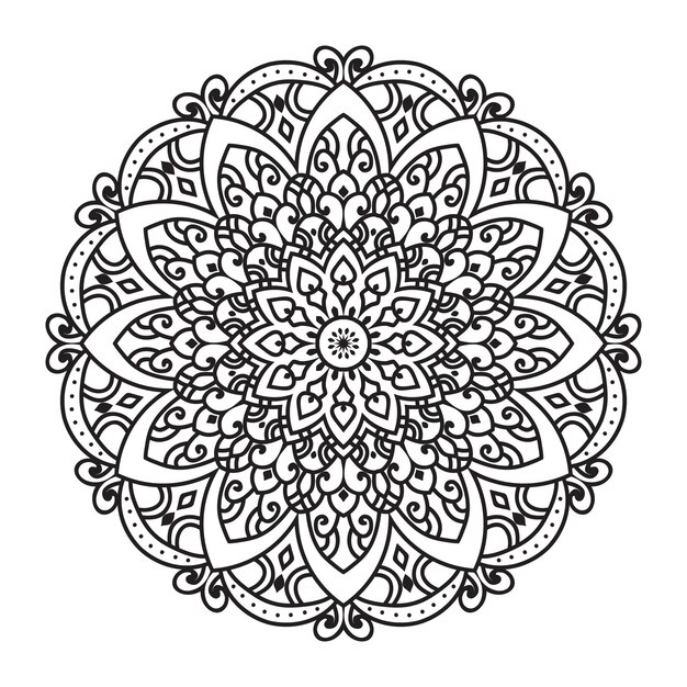 Vector indian mandala