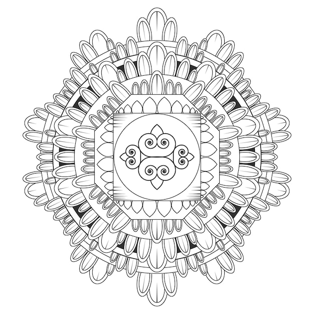 Vector indian mandala