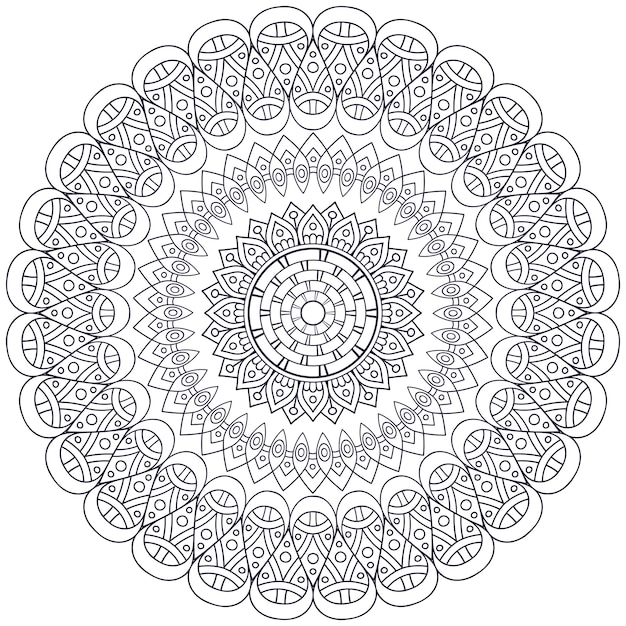 Vector indische mandala