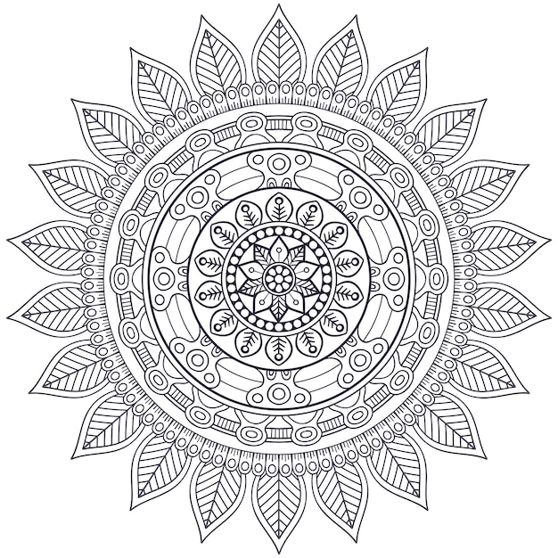 Vector Indische Mandala