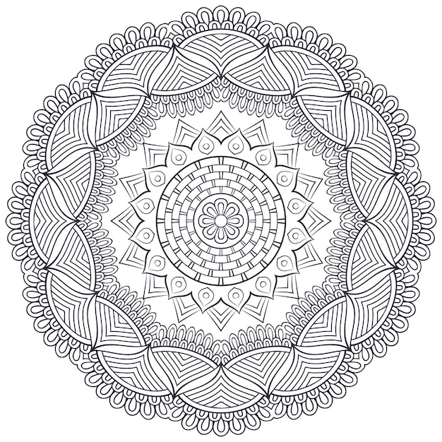 Vector indische mandala