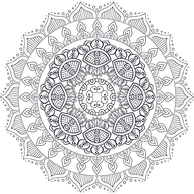 Vector Indische Mandala