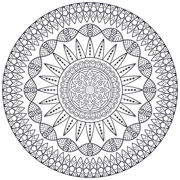 Vector Indische Mandala