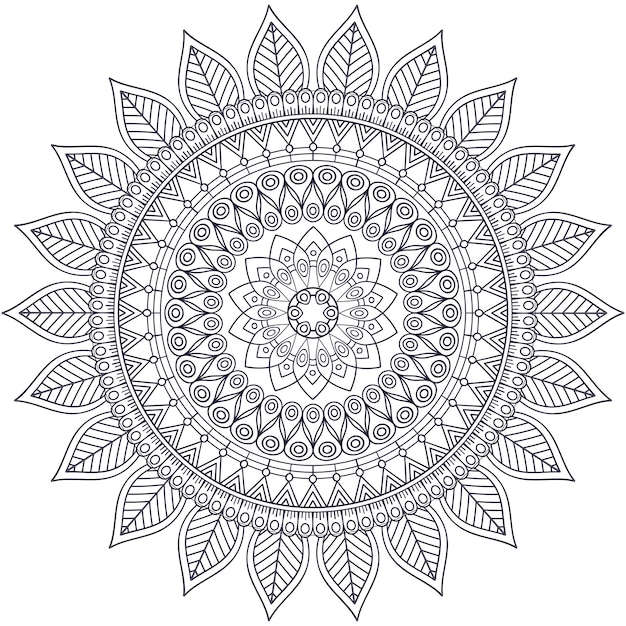 Vector Indische Mandala