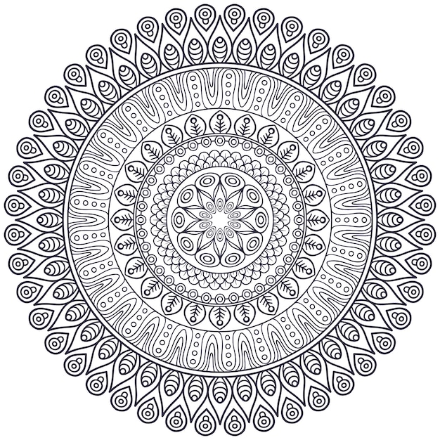 Vector Indische Mandala