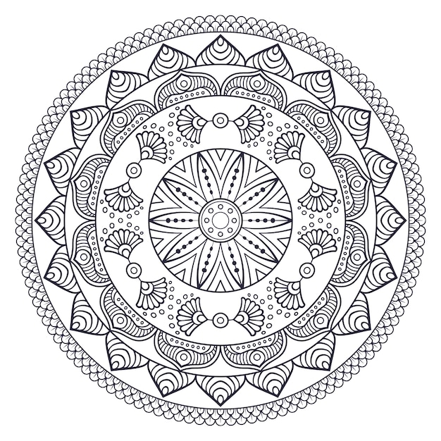 Vector Indische Mandala