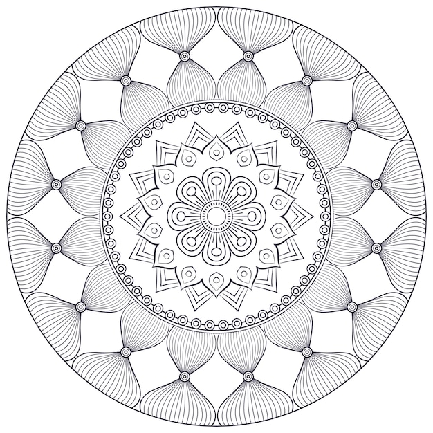 Vector Indische Mandala