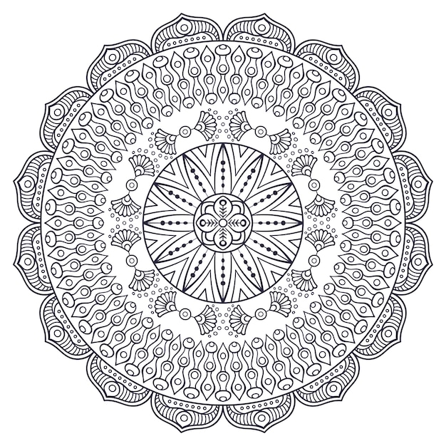 Vector Indische Mandala