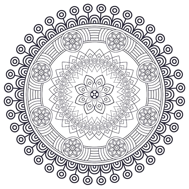 Vector Indische Mandala