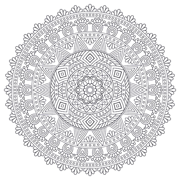 Vector Indische Mandala