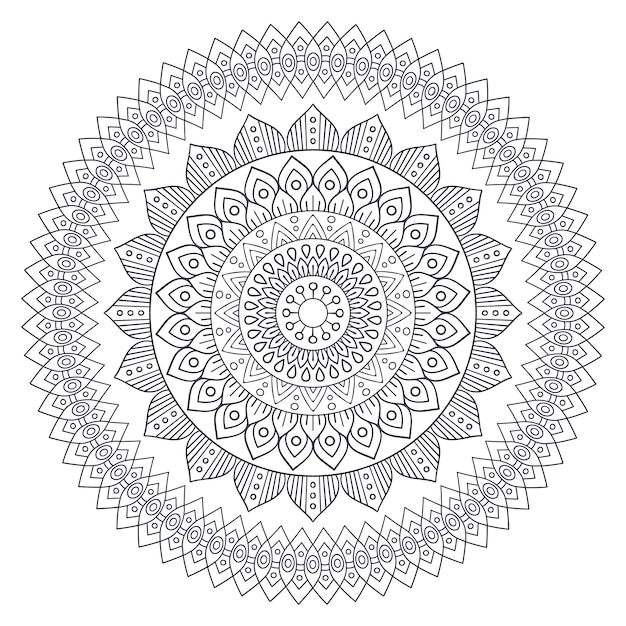 Vector Indische Mandala