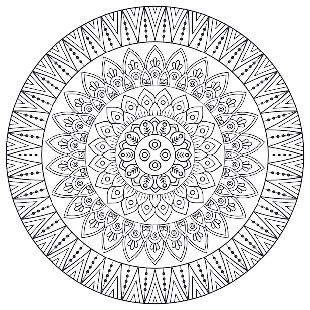 Vector Indische Mandala