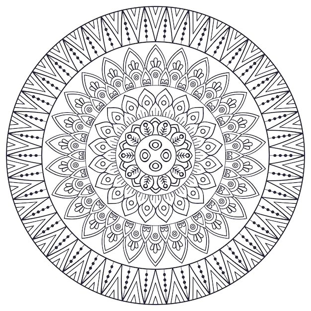 Vector Indische Mandala