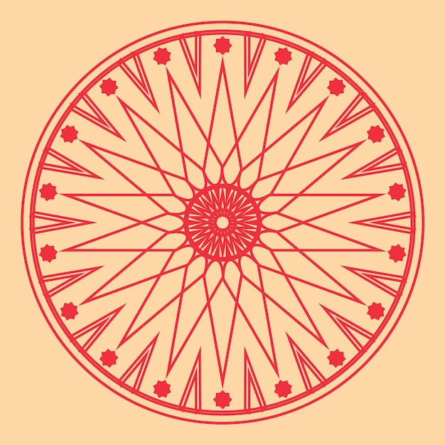 Vector Indische Mandala