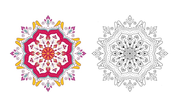 Vector Indische Mandala