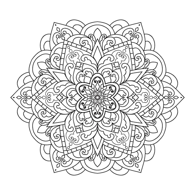 Vector Indische Mandala