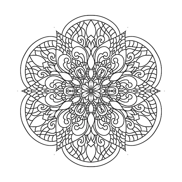 Vector indische mandala