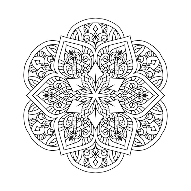 Vector indische mandala