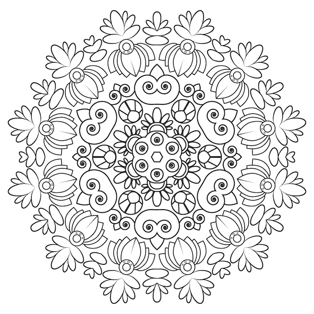 Vector Indische Mandala