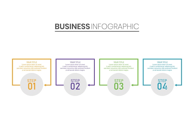 vector infographic design for business