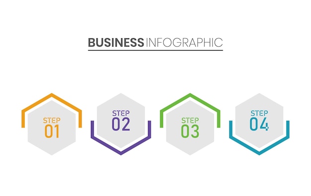 vector infographic design for business