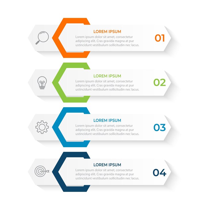 Vector vector infographic design template with 3 options or steps