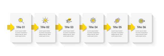 Vector infographic template