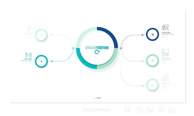 Vector infographic template