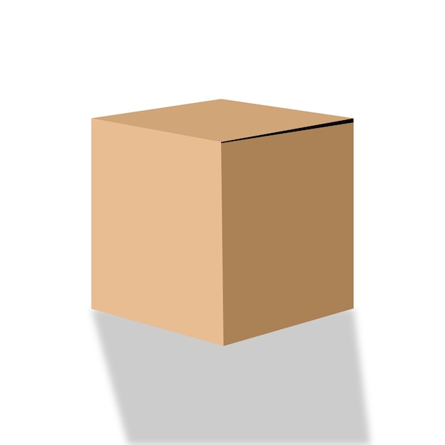 Vector vector isolated box packaging realistic isolated cartoon box vector illustration cosmetics box vector