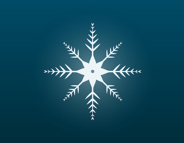 Vector vector isolated cartoon winter shining filigree snowflake