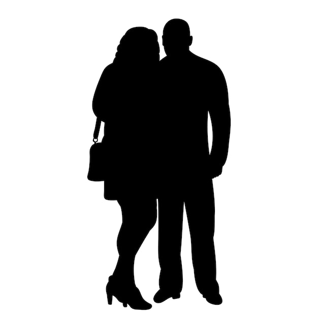 Page 10 Man Woman Silouette Vectors & Illustrations for Free Download