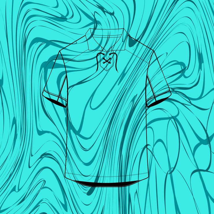 Vector vector jersey design for sublimation cmyk collor editable vector isolated vector