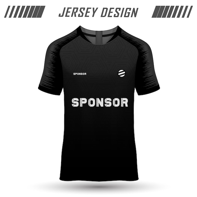 Vector of jersey template sport tshirt design