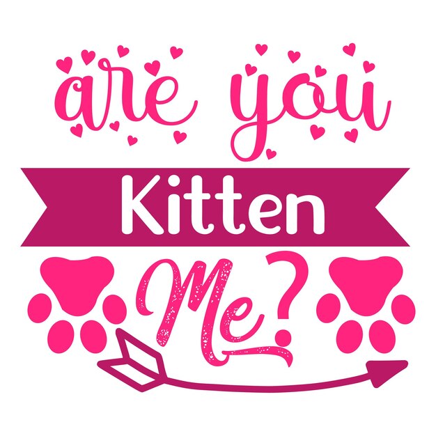 Vector vector kat svg ontwerp kat svg bestand cricut kat vector ontwerp