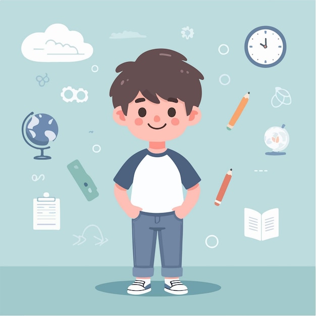 Vector vector kids illustration